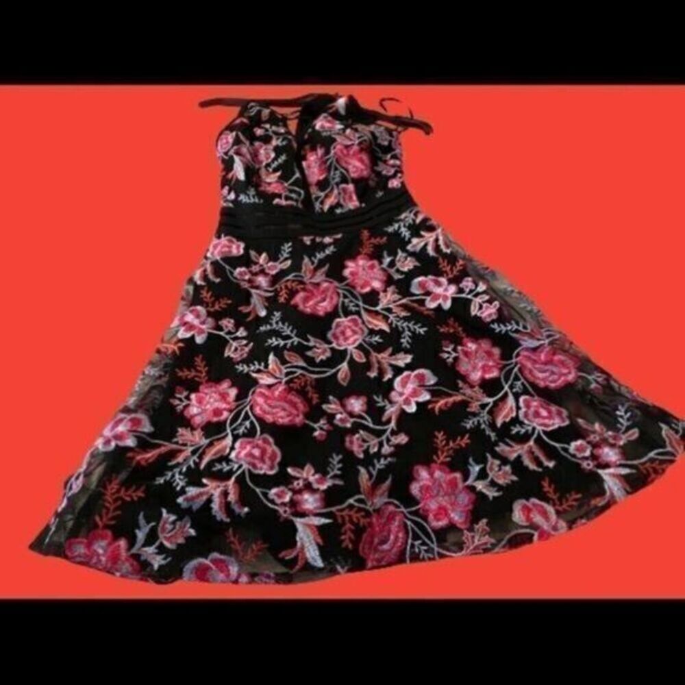 By and By fit and Flare Floral Dress